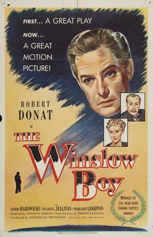 The Winslow Boy (1948) - poster