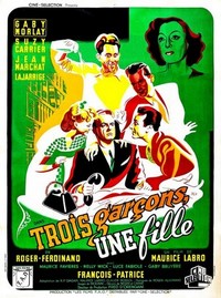 Trois Garçons, Une Fille (1948) - poster