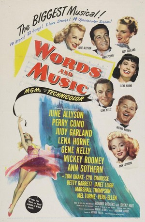 Words and Music (1948) - poster