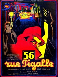 56, Rue Pigalle (1949) - poster