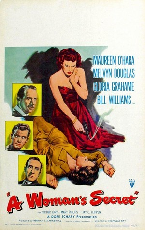 A Woman's Secret (1949) - poster