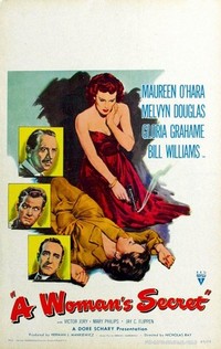 A Woman's Secret (1949) - poster