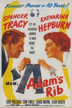 Adam's Rib (1949) - poster