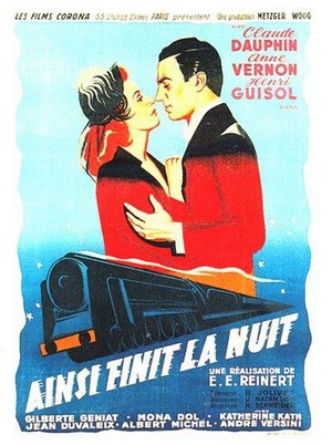 Ainsi Finit la Nuit (1949) - poster