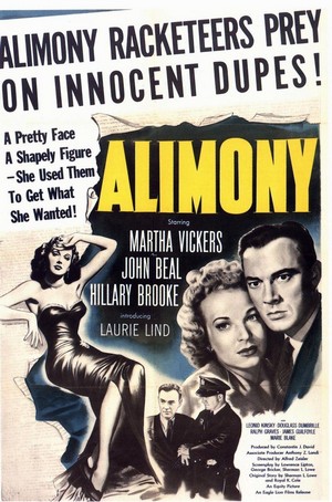 Alimony (1949) - poster