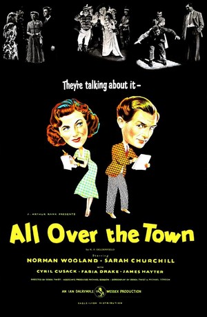All over the Town (1949) - poster