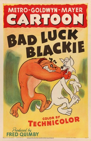 Bad Luck Blackie (1949) - poster