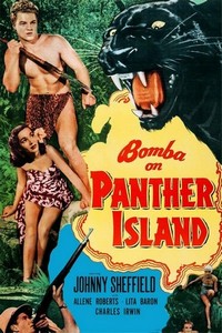 Bomba on Panther Island (1949) - poster
