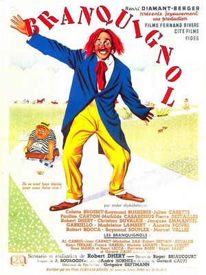 Branquignol (1949) - poster