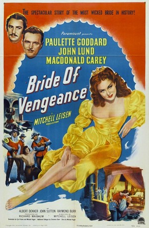 Bride of Vengeance (1949) - poster
