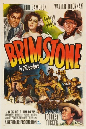 Brimstone (1949) - poster