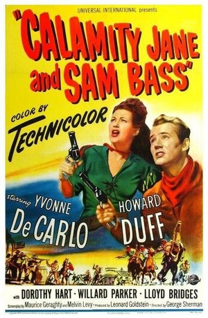 Calamity Jane and Sam Bass (1949) - poster