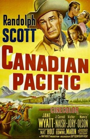 Canadian Pacific (1949) - poster