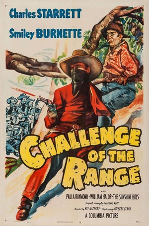 Challenge of the Range (1949) - poster