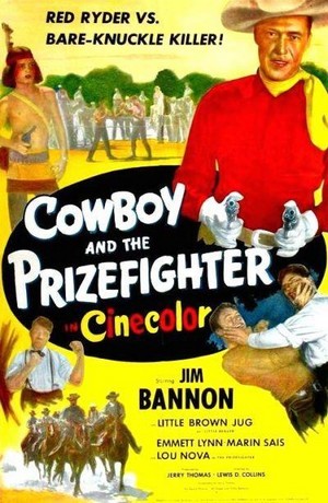 Cowboy and the Prizefighter (1949) - poster
