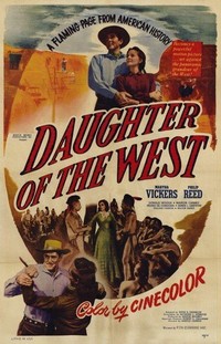 Daughter of the West (1949) - poster