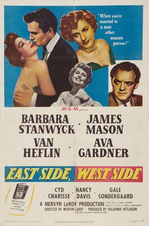 East Side, West Side (1949) - poster