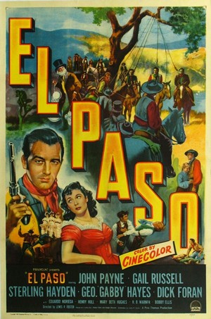 El Paso (1949) - poster
