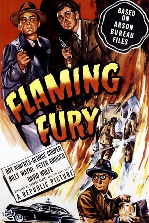Flaming Fury (1949) - poster