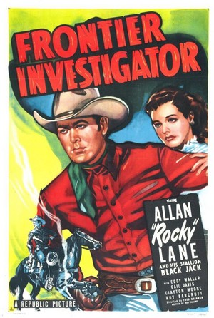 Frontier Investigator (1949) - poster