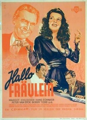 Hallo, Fräulein! (1949) - poster