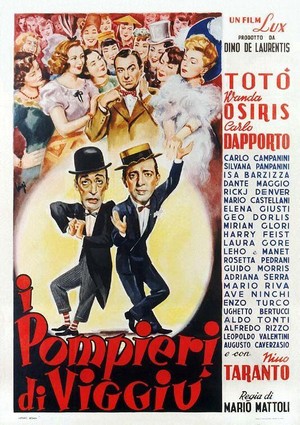 I Pompieri di Viggiù (1949) - poster