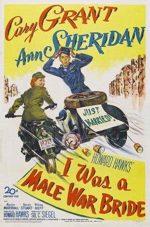 I Was a Male War Bride (1949) - poster