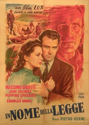 In Nome della Legge (1949) - poster