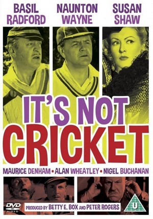 It's Not Cricket (1949) - poster