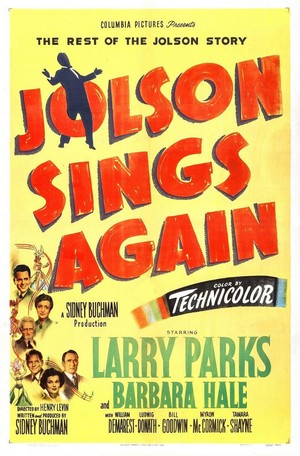 Jolson Sings Again (1949) - poster