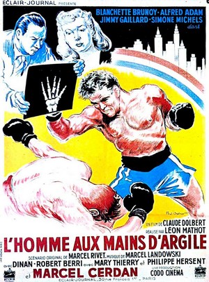 L'Homme aux Mains d'Argile (1949) - poster