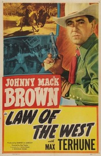 Law of the West (1949) - poster