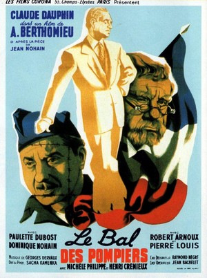 Le Bal des Pompiers (1949) - poster