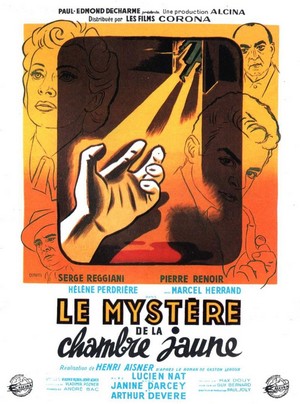 Le Mystère de la Chambre Jaune (1949) - poster