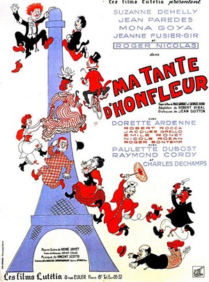 Ma Tante d'Honfleur (1949) - poster