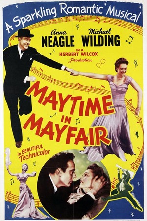 Maytime in Mayfair (1949) - poster