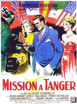 Mission à Tanger (1949) - poster