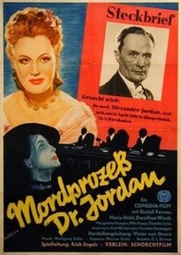 Mordprozess Dr. Jordan (1949) - poster