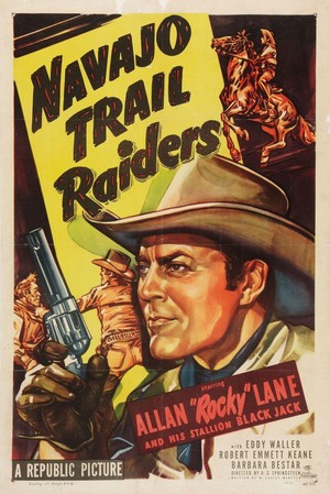 Navajo Trail Raiders (1949) - poster