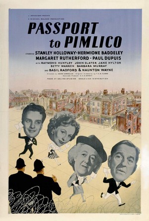 Passport to Pimlico (1949) - poster