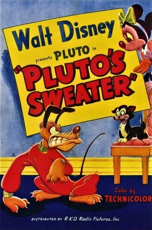 Pluto's Sweater (1949) - poster