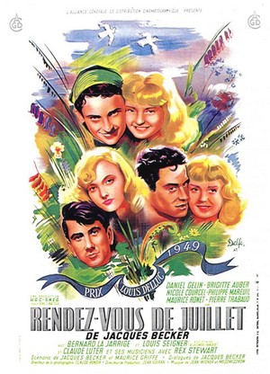 Rendez-vous de Juillet (1949) - poster
