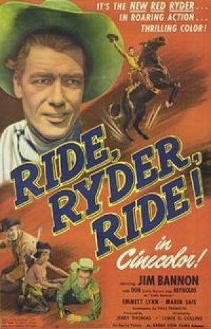 Ride, Ryder, Ride! (1949) - poster