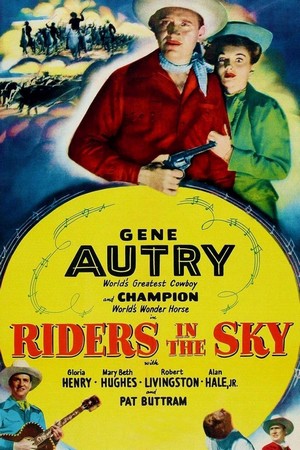 Riders in the Sky (1949) - poster