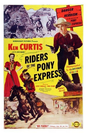 Riders of the Pony Express (1949) - poster