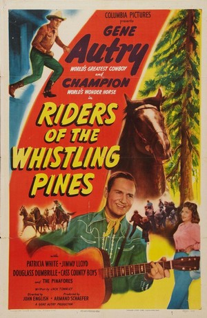 Riders of the Whistling Pines (1949) - poster