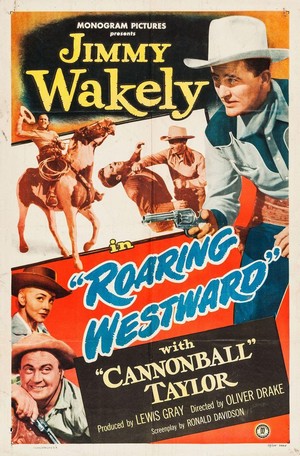 Roaring Westward (1949) - poster