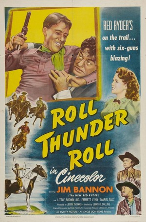 Roll, Thunder, Roll! (1949) - poster