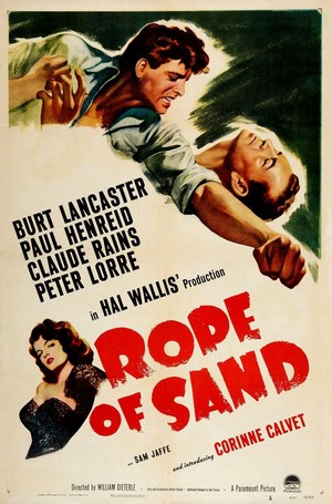 Rope of Sand (1949) - poster
