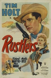 Rustlers (1949) - poster